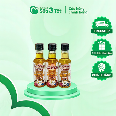 Dầu Ăn Dặm Óc Chó Supergreen - Chai 100Ml