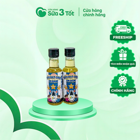 Dầu Ăn Dặm Hạt Chia Supergreen - Chai 100Ml