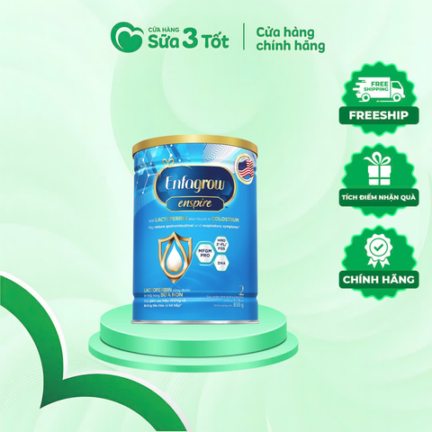 Sữa Bột Enfagrow Enspire Số 2 ( 1-3 Tuổi ) - Lon 850g