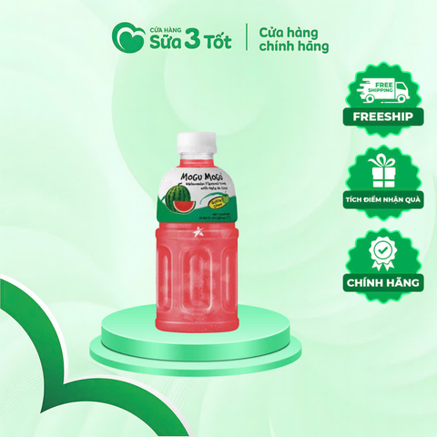 Nước Uống Mogu Mogu Vị Dưa Hấu - 320ml
