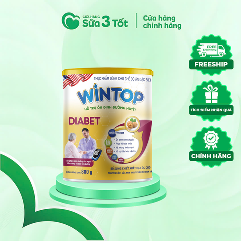 Sữa Bột Wintop Diabet - Lon 800G
