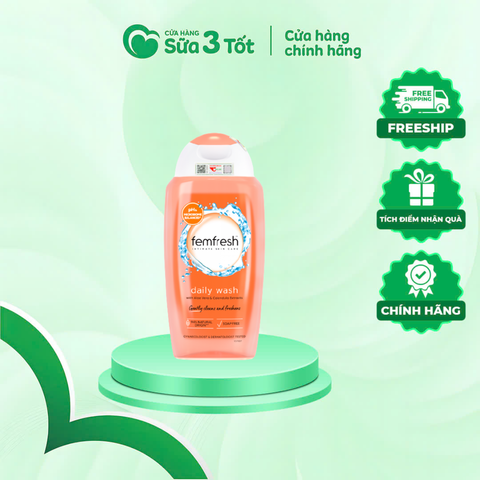 Dung Dịch Vệ Sinh Cao Cấp Femfresh Dịu Nhẹ - 250ml