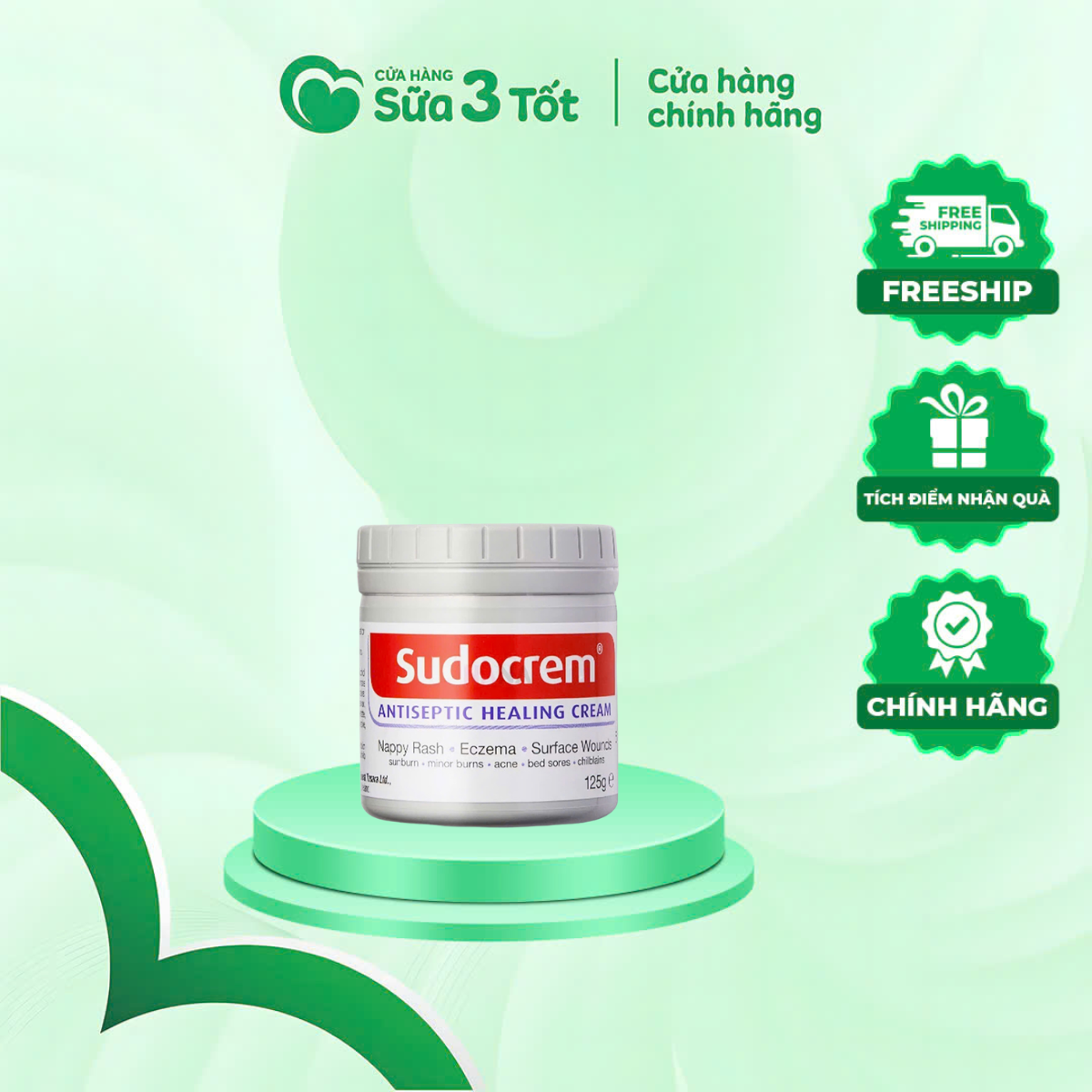Kem Chống Hăm Sudocrem Cho Bé - 60g