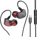  Tai nghe gaming có dây nhét tai T2000, tai phone in ear chơi game chống ồn điện thoại có mic 