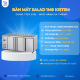  Bàn Mát Salad 1m8, Trực Tiếp 
