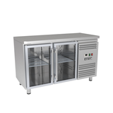  Bàn Mát 2 Cánh Kính, 228L Kistem KIS-XFT13RG, Công Nghệ Làm Lạnh Gián Tiếp 