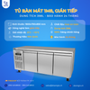 tủ bàn mát 1m8, gián tiếp