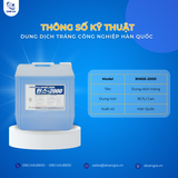  HÓA CHẤT TRÁNG CHO MÁY RỬA CHÉN RINSE-2000, DUNG TÍCH 18,7L, CHÍNH HÃNG HÀN QUỐC 