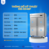  Tủ Đông 4 Cánh,Trực Tiếp 