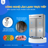  Tủ Đông 4 Cánh,Trực Tiếp 