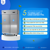 Tủ 2 Lạnh 2 Đông 4 Cánh, Trực Tiếp 