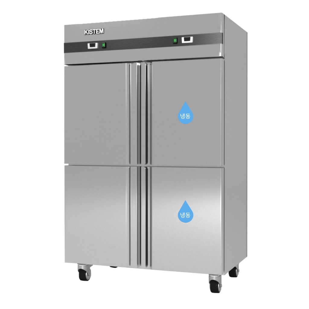 Tủ 2 Lạnh 2 Đông 4 Cánh, Gián Tiếp 