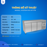  Tủ Bàn Mát Cao Cấp 1795MM, Gián Tiếp 