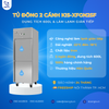 tủ đông 2 cánh có quạt