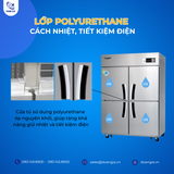  Tủ Đông 4 Cánh, Gián Tiếp 