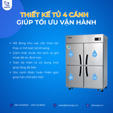  Tủ Đông 4 Cánh, Gián Tiếp 