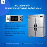  Tủ Lạnh 4 Cánh, Trực Tiếp 