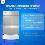  Tủ Lạnh 4 Cánh, Gián Tiếp 