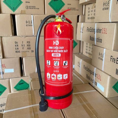 (Tem Kiểm Định) Bình chữa cháy gốc nước 6L ABEF6