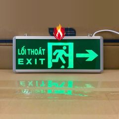 Đèn Exit chỉ hướng (Tem kiểm định)