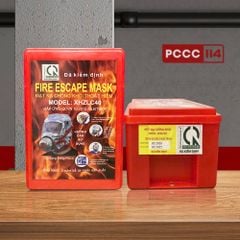 Mặt nạ phòng khói độc XHZLC40 đã kiểm định