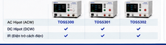 Máy Kiểm Tra Chịu Điện Áp AC/DC Kikusui TOS5301 Chính Hãng | TN Tech