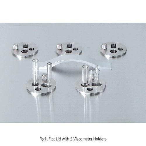 Bể ổn nhiệt đo độ nhớt chính xác kỹ thuật số DAIHAN WVB-30 - dùng cho 5 nhớt kế, lưu lượng tối đa 30 Lít/phút, đến 100℃, ±0,1℃, có cửa quan sát