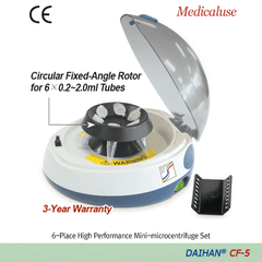 DAIHAN™ Bộ máy ly tâm mini-micro hiệu suất cao 6 vị trí 
