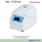 DAIHAN™ Bộ máy ly tâm mini-micro cao cấp 12 vị trí 