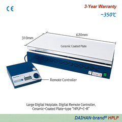 Bếp gia nhiệt tấm lớn kỹ thuật số DAIHAN HPLP620 & HPLP620R - 310x620mm, 350°C