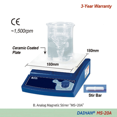 DAIHAN™ Máy khuấy từ kỹ thuật số & analog tiêu chuẩn 