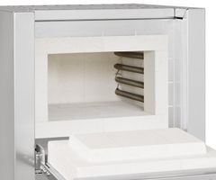 Lò nung Muffle với lớp cách nhiệt gạch chịu lửa lên đến 1300°C