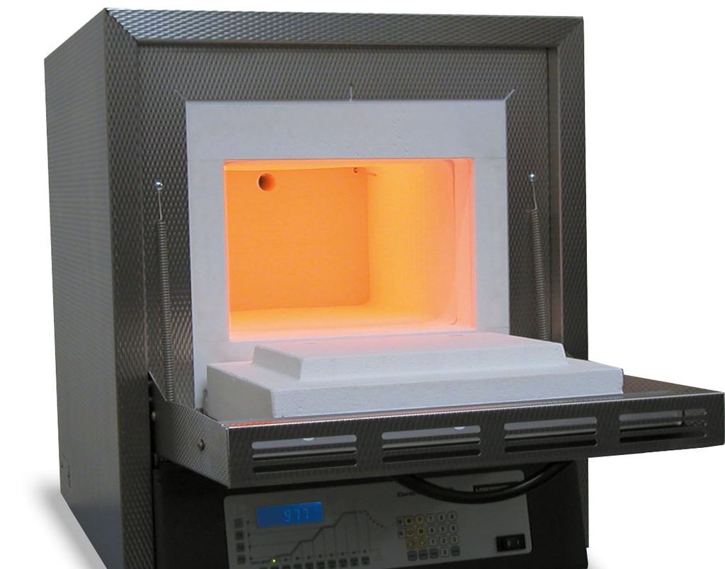 Lò nung Muffle với thanh gia nhiệt gắn trong buồng gốm lên đến 1100°C