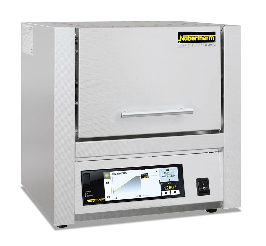 Lò nung Muffle với lớp cách nhiệt gạch chịu lửa lên đến 1300°C