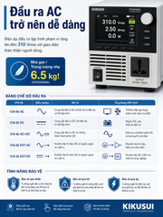 Bộ nguồn AC/DC nhỏ gọn Kikusui PCR1000MA