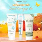  [COMBO ĐẶC BIỆT] 1 BEUSCRUB Tẩy Tế Bào Chết Cho Da Mặt 100g + 1 BEUCLAY Mặt Nạ Đất Sét 70g + Kem Chấm Mụn BEU ACNES PLUS 15g 