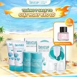  Combo 2 bộ Cốc nguyệt san Silicone y tế BeUCup - CNS002 