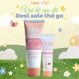  Combo 1 Kem Tẩy Lông Ollie Body Nam Nữ, Hỗ Trợ Tẩy Lông Nhanh Chóng và 1 Kem Dưỡng Ollie Giúp Da Mềm Mịn - KTL001 