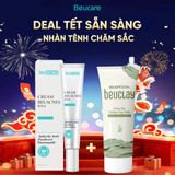  [COMBO 1MN +1 TM] - Combo 1 Kem Mụn BEUACNES PLUS 15g, Giảm Mụn Sáng Da, Mờ Thâm + 1 Tuýp Mặt Nạ Đất Sét BeuClay Skincare Mặt Nạ bùn Chăm Sóc Làm Đẹp Da, Dưỡng Ẩm Da tốt TMN001 