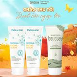  COMBO 2 BEUSCRUB Tẩy Tế Bào Chết Cho Da Mặt 100g + 1 BEUCLAY Mặt Nạ Đất Sét 70g  Skincare 