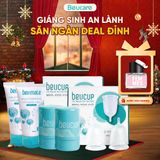 Combo 2 bộ Cốc nguyệt san Silicone y tế BeUCup - CNS002 