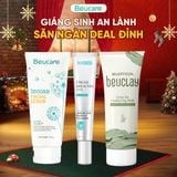  [COMBO ĐẶC BIỆT] 1 BEUSCRUB Tẩy Tế Bào Chết Cho Da Mặt 100g + 1 BEUCLAY Mặt Nạ Đất Sét 70g + Kem Chấm Mụn BEU ACNES PLUS 15g 