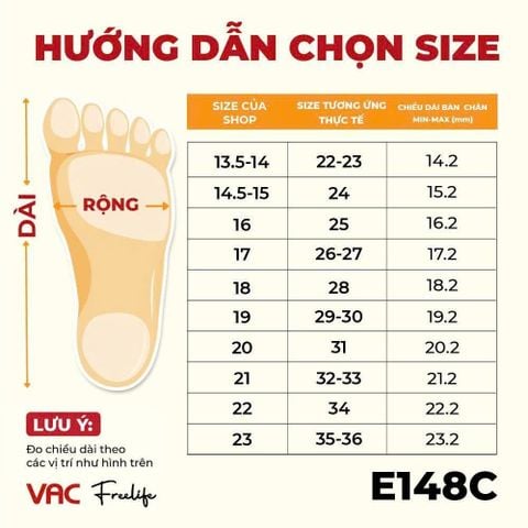  DÉP QUAI NGANG EVA E148C-3A020 NHÍ 