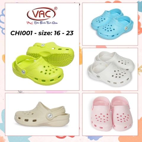  Dép Sục Trẻ Em CHI 