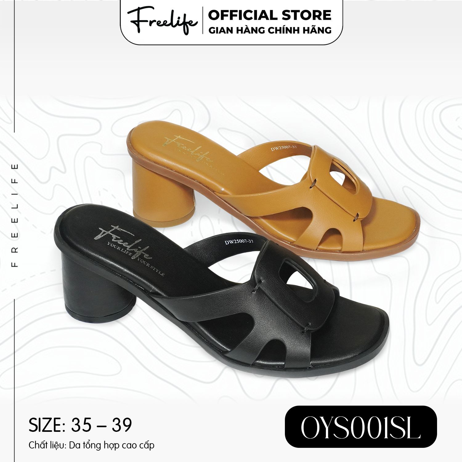  DÉP CAO GÓT NỮ - OYS001SL DW25007 