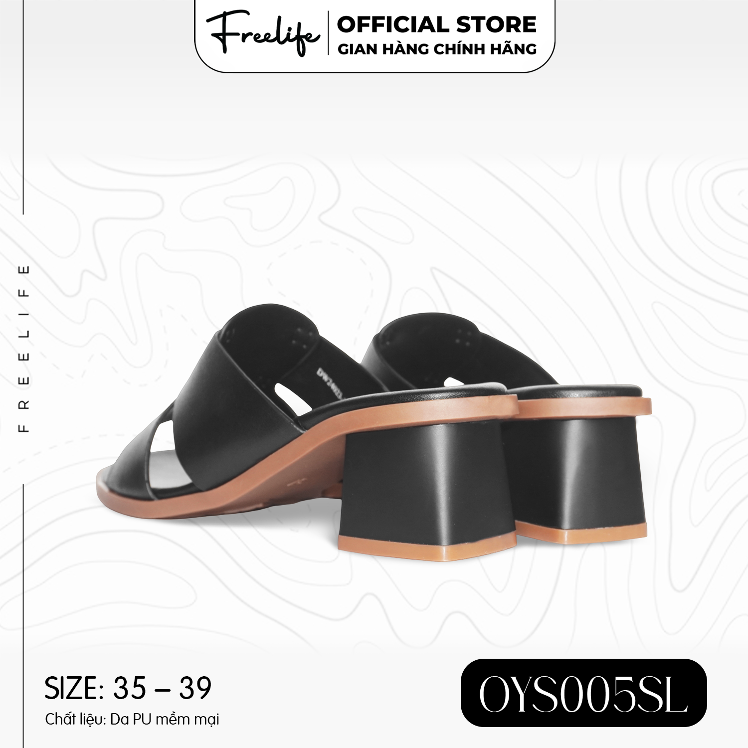  Dép Cao Gót 5cm OYS005SL - DW24023 