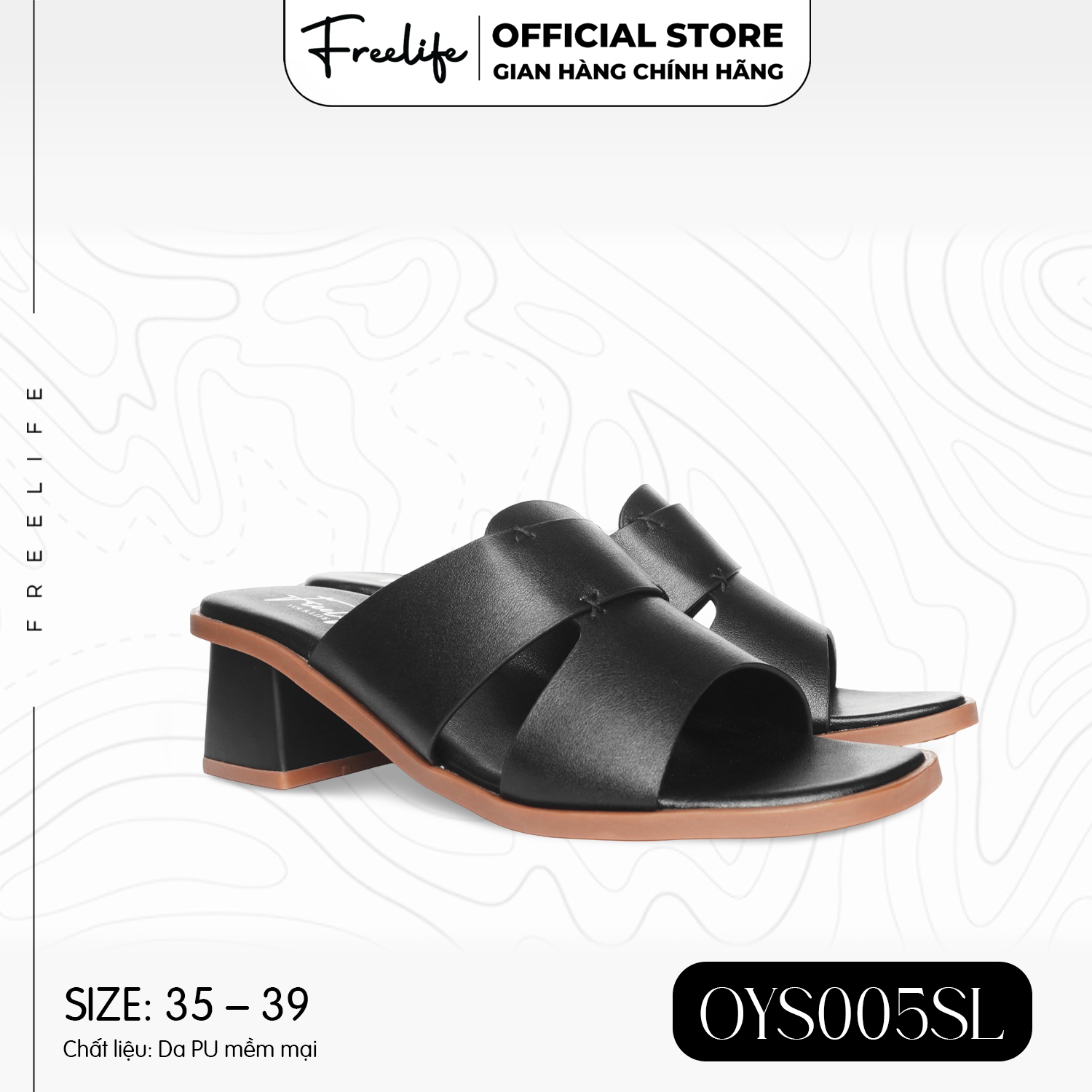  Dép Cao Gót 5cm OYS005SL - DW24023 