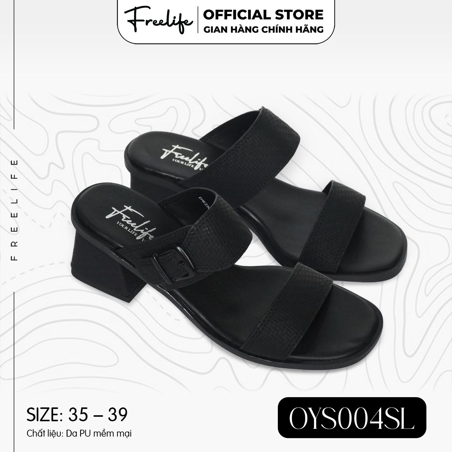  DÉP CAO GÓT NỮ 2 DÂY QUAI- OYS004SL DW25008 