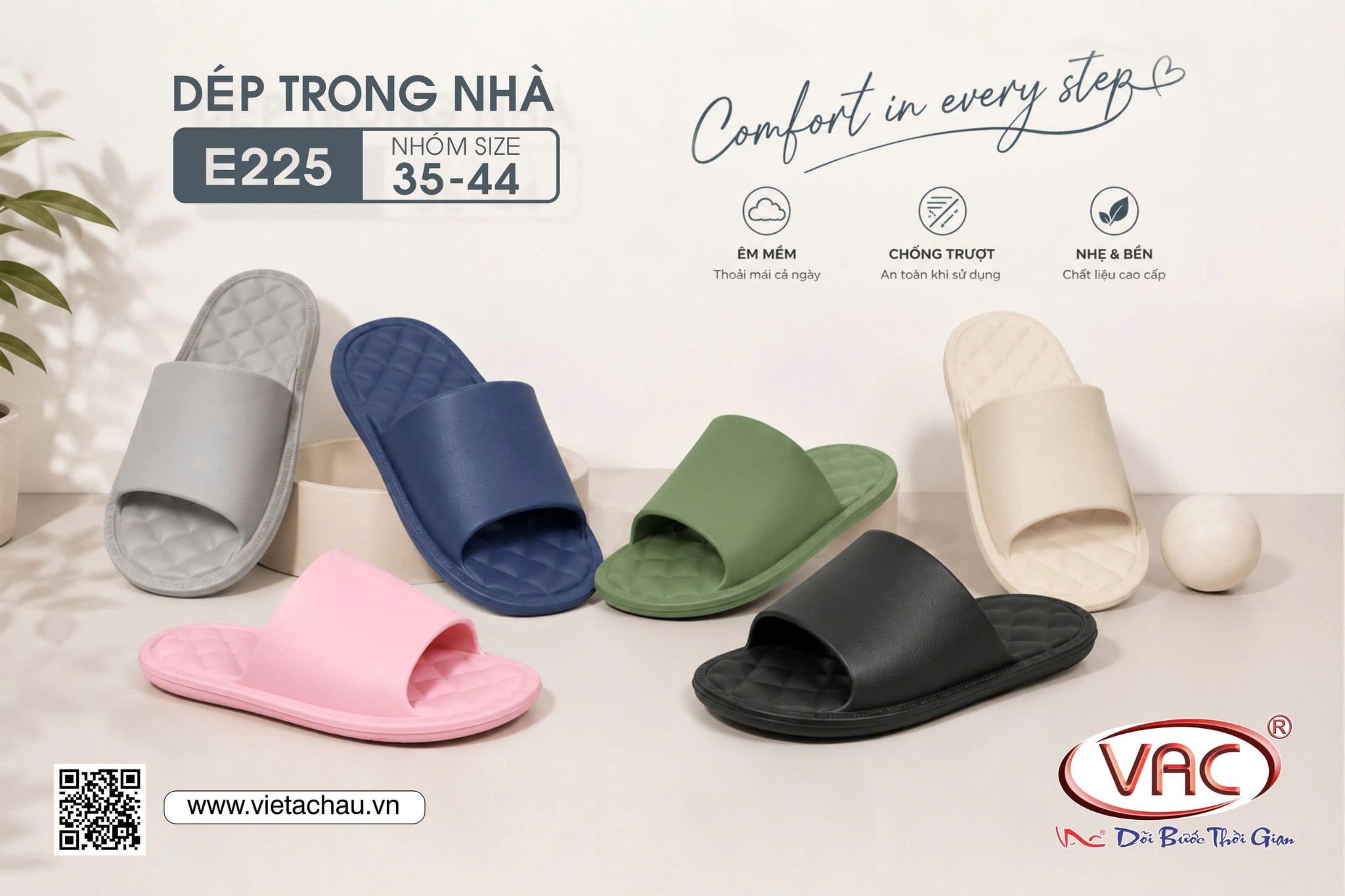  Dép Đi Trong Nhà E225 