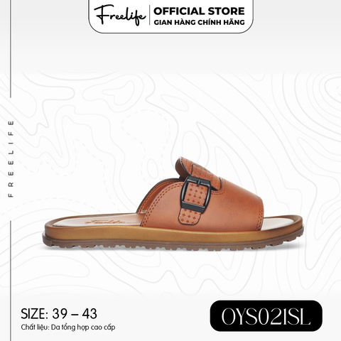  Dép Nam Quai Ngang Có Khóa - OYS021SL-DM25007 